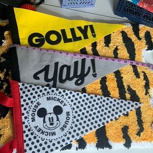 Disney Mickey Mouse pennants